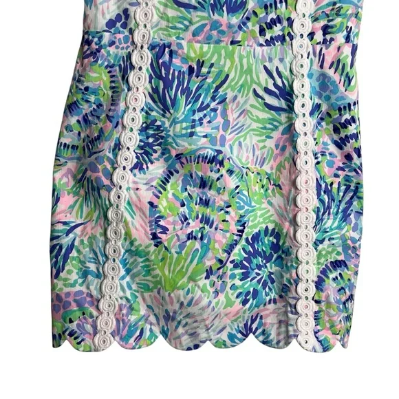 Lilly Pulitzer Jesse Romper in Multi Shell of a Party Size 8 - Picture 5 of 14
